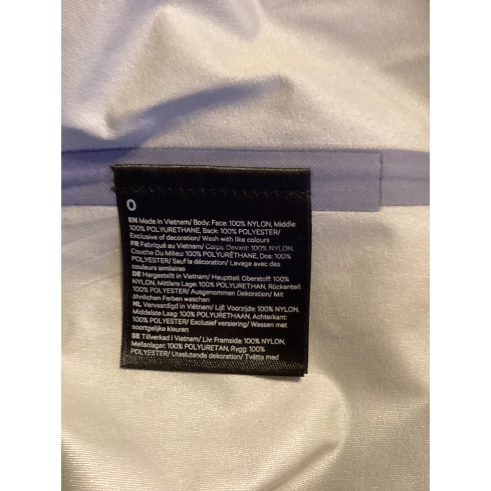 Lululemon Waterproof Hiking Half-Zip Pullover Jacket Forest Print Size 0 - Picture 4 of 5